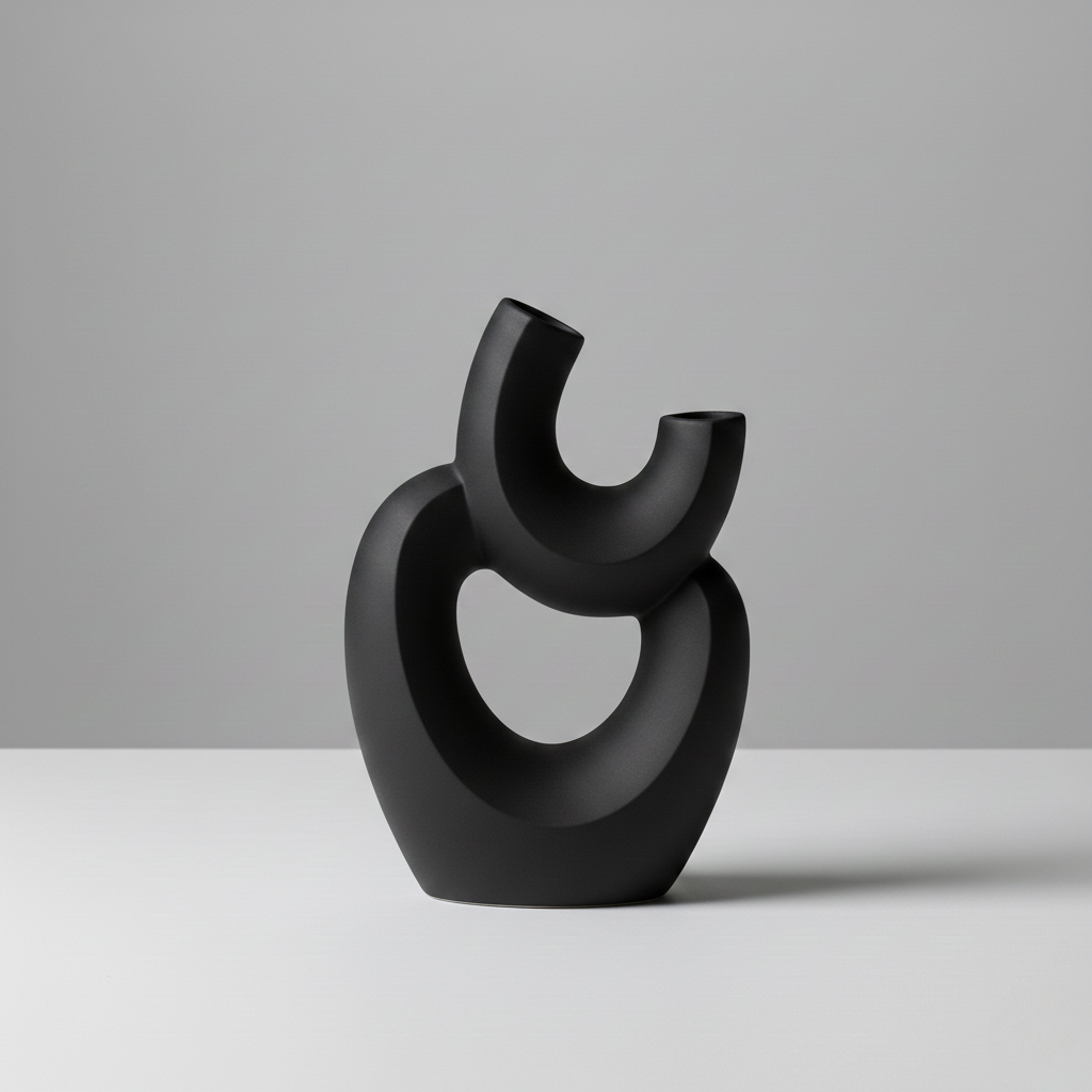 Scultura Astratta Nordica Forma Minima Elegante