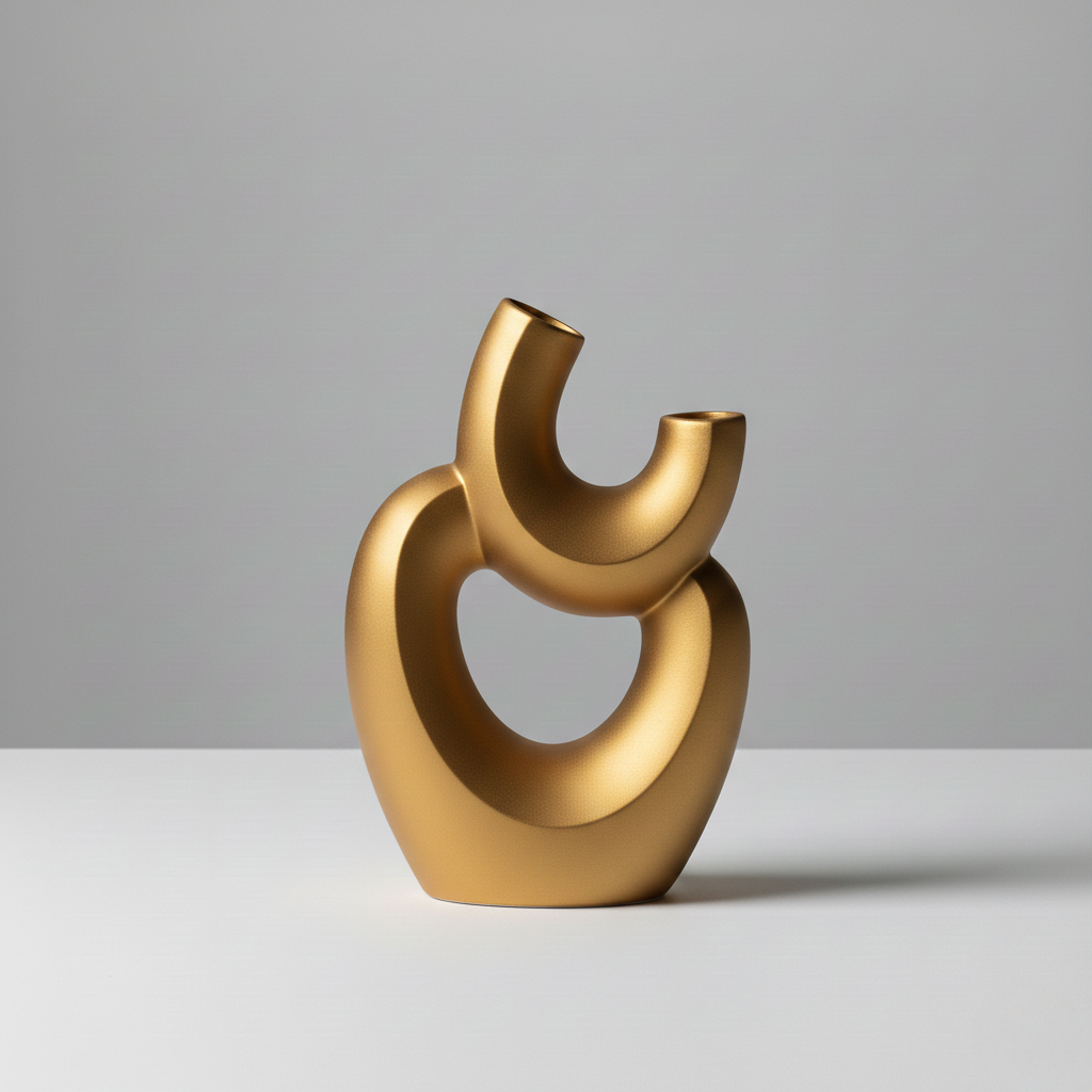 Scultura Astratta Nordica Forma Minima Elegante