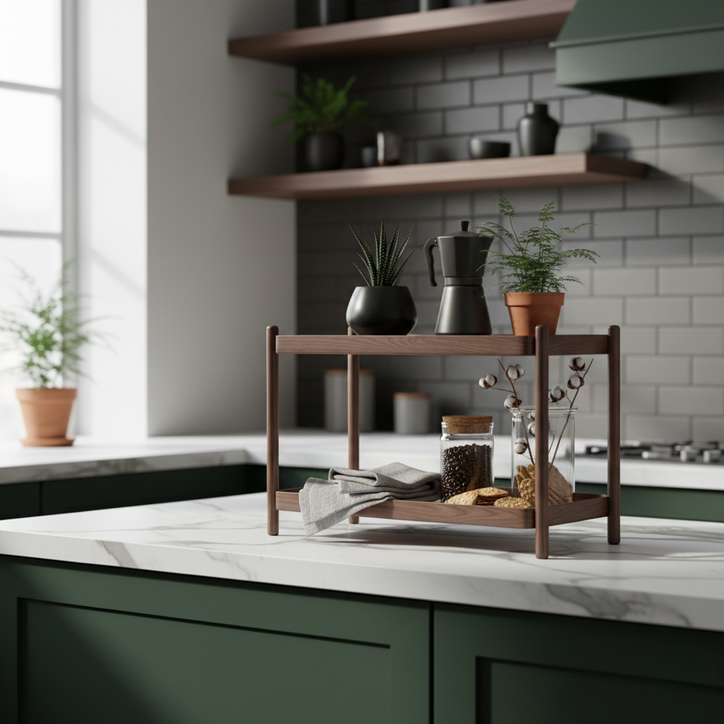 Elegante Portaoggetti da Banco Nordic Order