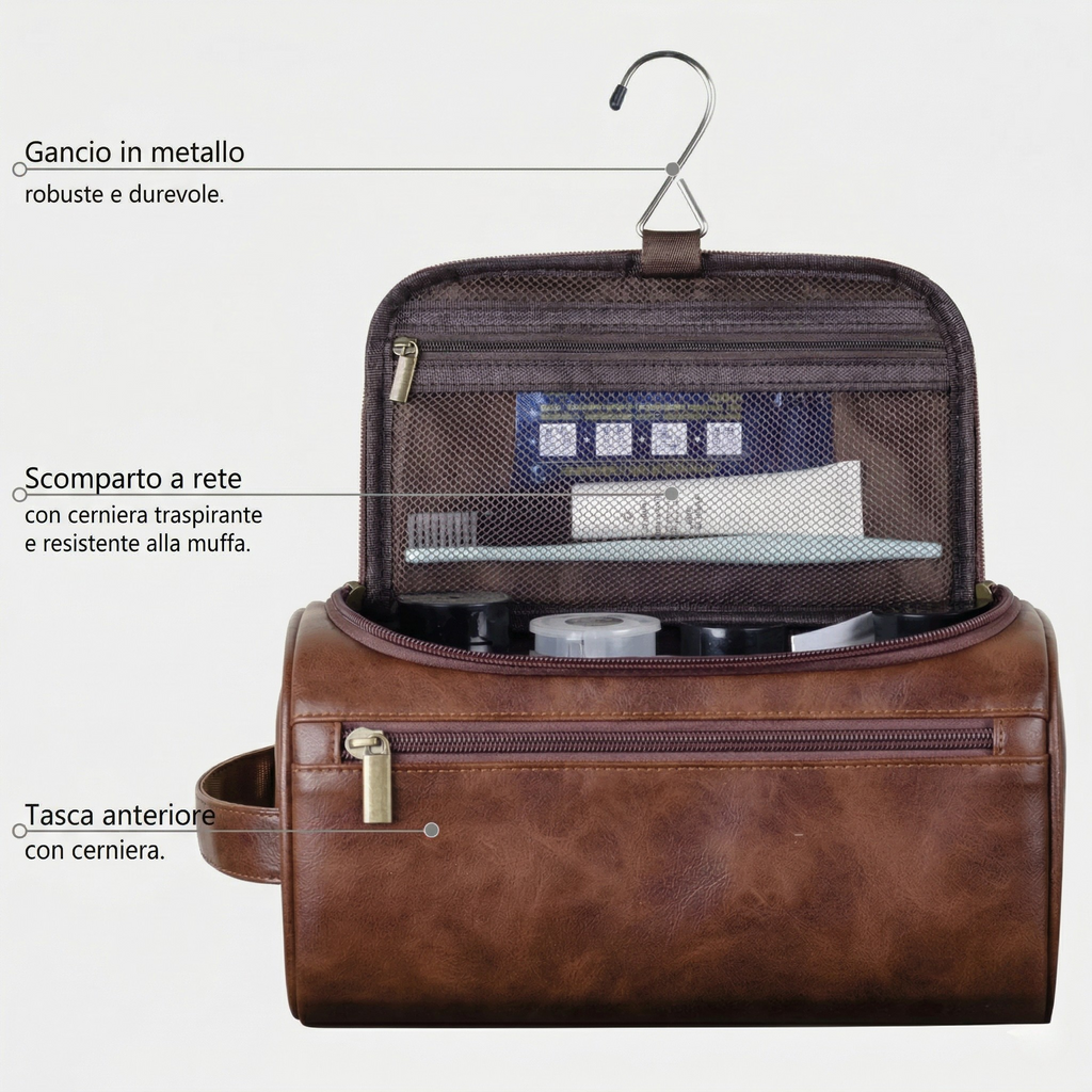 Beauty Case da Viaggio Elegante e Funzionale per Uomo e Donna