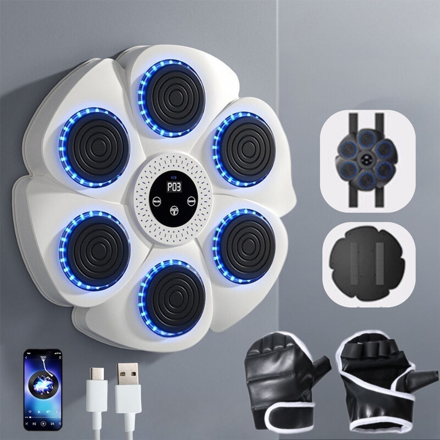 Macchina da Boxe Interattiva Smart - PunchTech