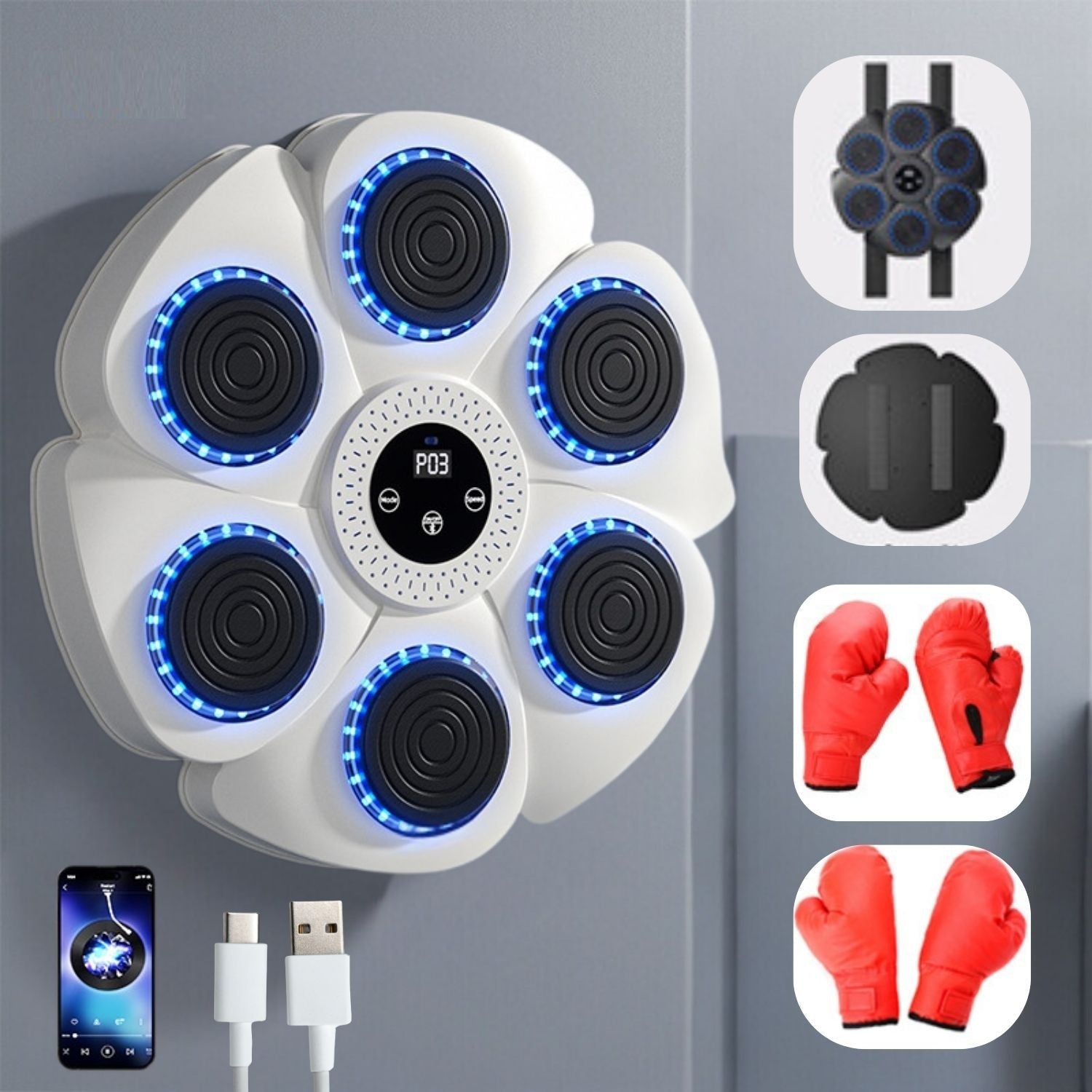Macchina da Boxe Interattiva Smart - PunchTech