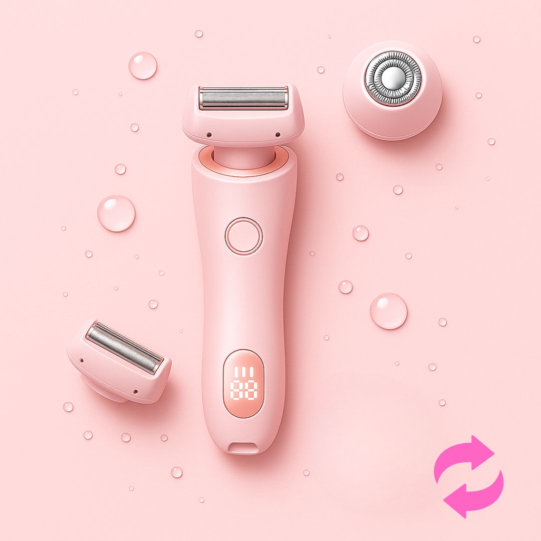 Rasoi per zone intime per donne | Rasoio elettrico per donne per la zona intima | Trimmer per bikini | Femora