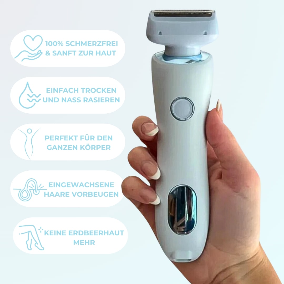 Rasoi per zone intime per donne | Rasoio elettrico per donne per la zona intima | Trimmer per bikini | Femora