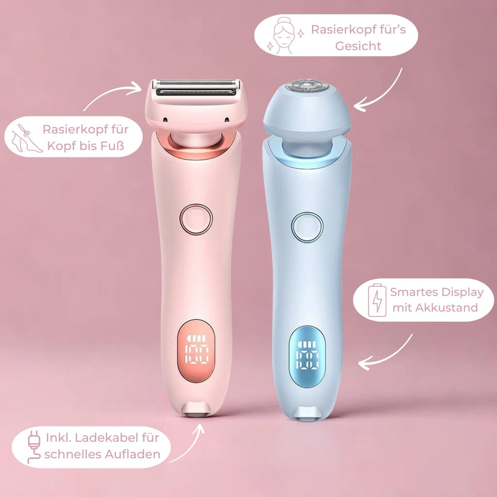 Rasoi per zone intime per donne | Rasoio elettrico per donne per la zona intima | Trimmer per bikini | Femora
