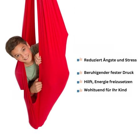 HappyKid Terapia Altalena | Area di Gioco Sensoriale | Rilassante & Favorisce la Concentrazione | Robusta & Confortevole