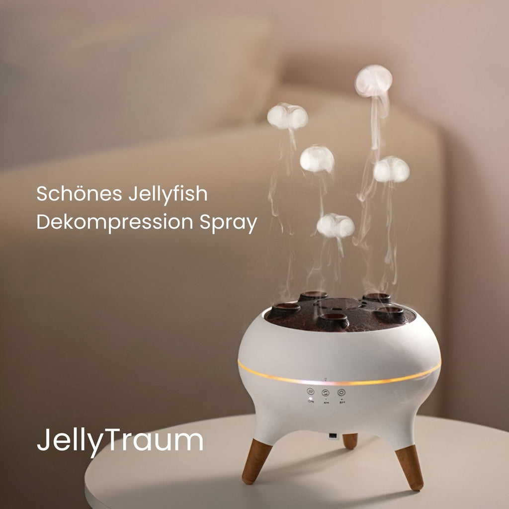 Umidificatore & Diffusore | Diffusore di aromi con luce LED e timer | JellyTraum