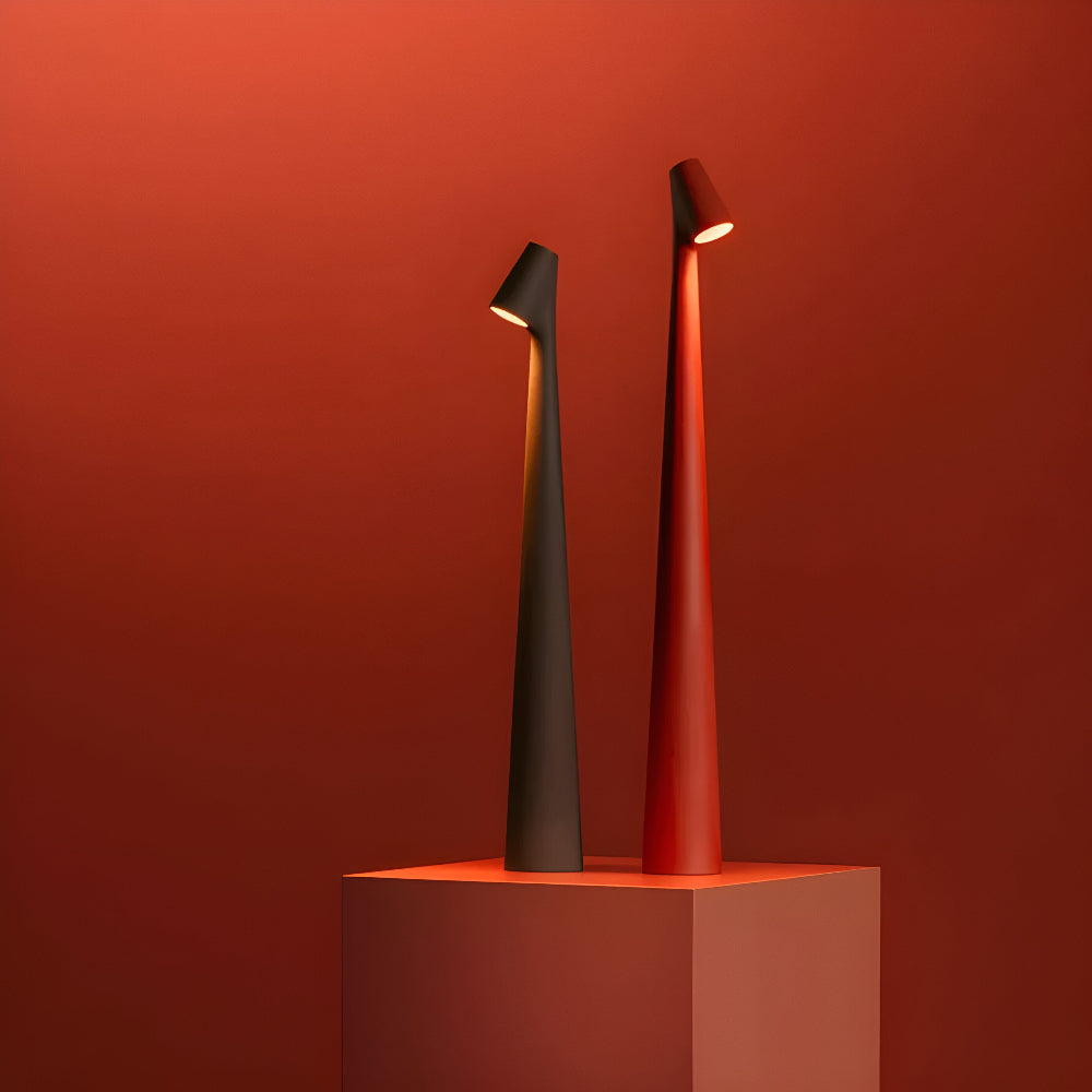 Lampada da tavolo LED senza fili | Lampada per soggiorno e scrivania | Moderna lampada da tavolo a batteria | VivaLume