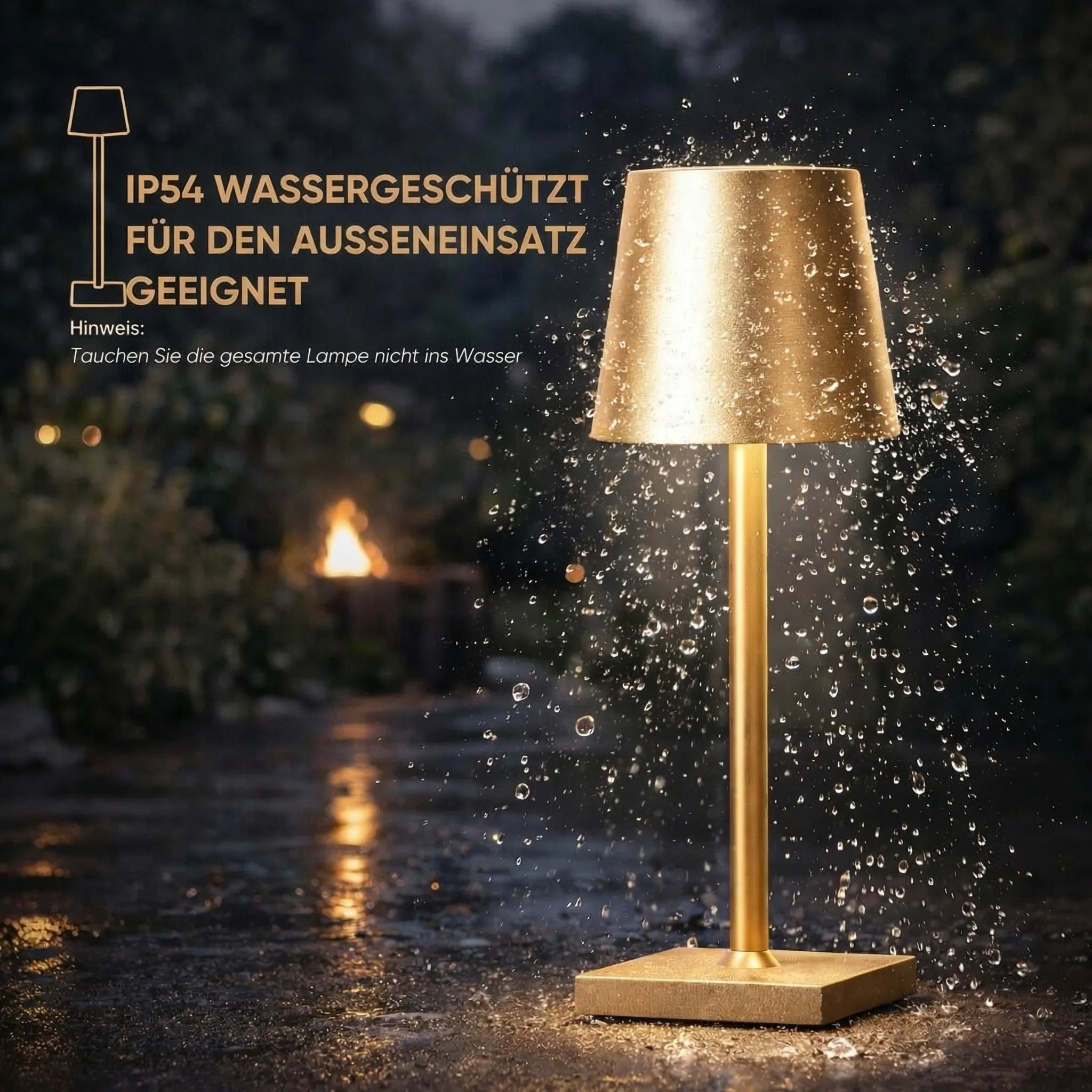 Lampada da tavolo senza fili | Lampada da tavolo con batteria | TavoloLuce