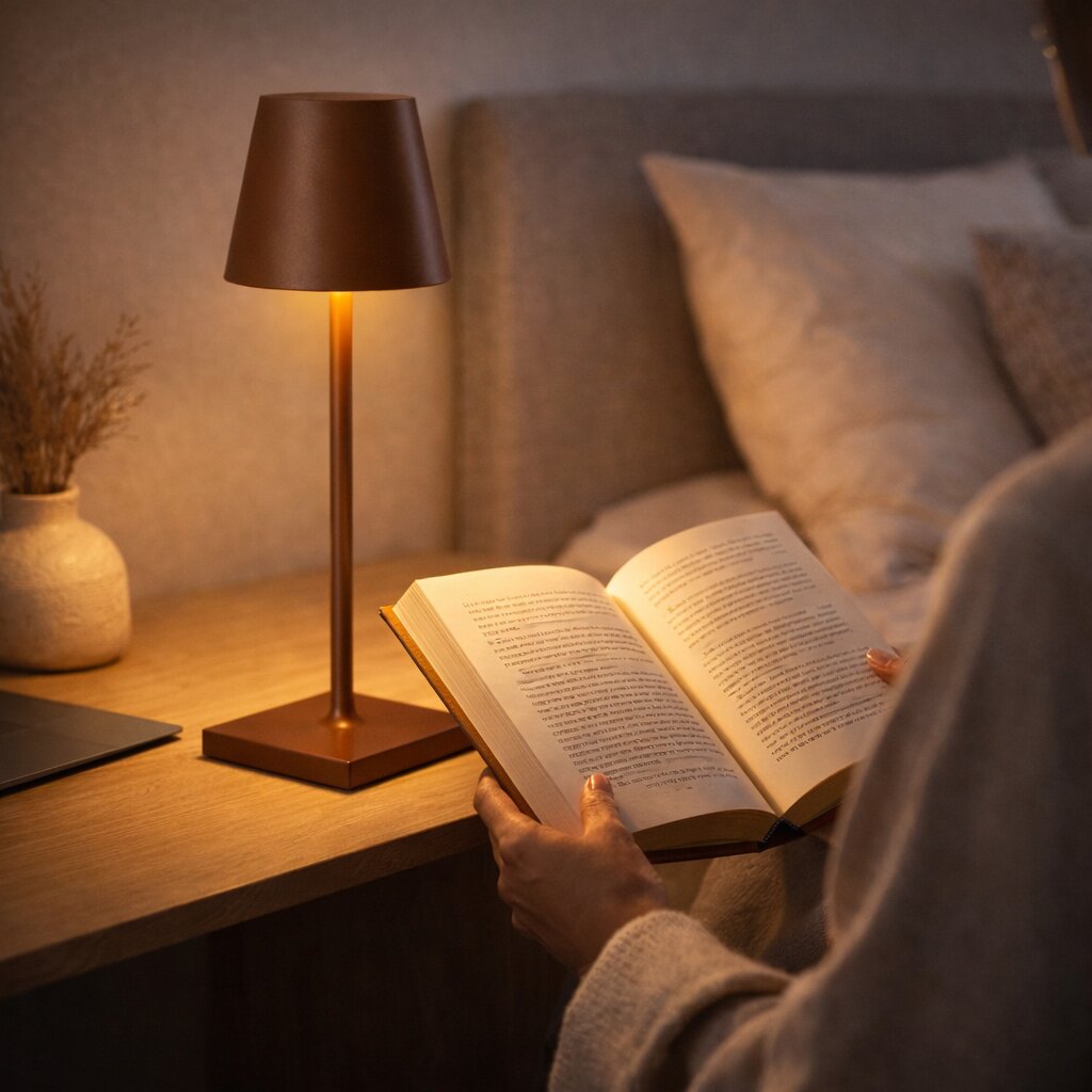 Lampada da tavolo senza fili | Lampada da tavolo con batteria | TavoloLuce