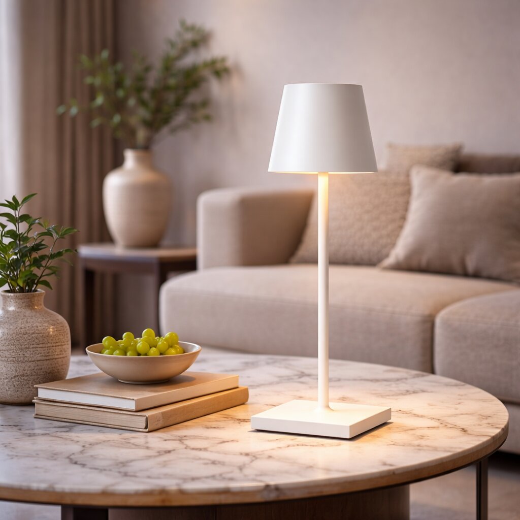 Lampada da tavolo senza fili | Lampada da tavolo con batteria | TavoloLuce