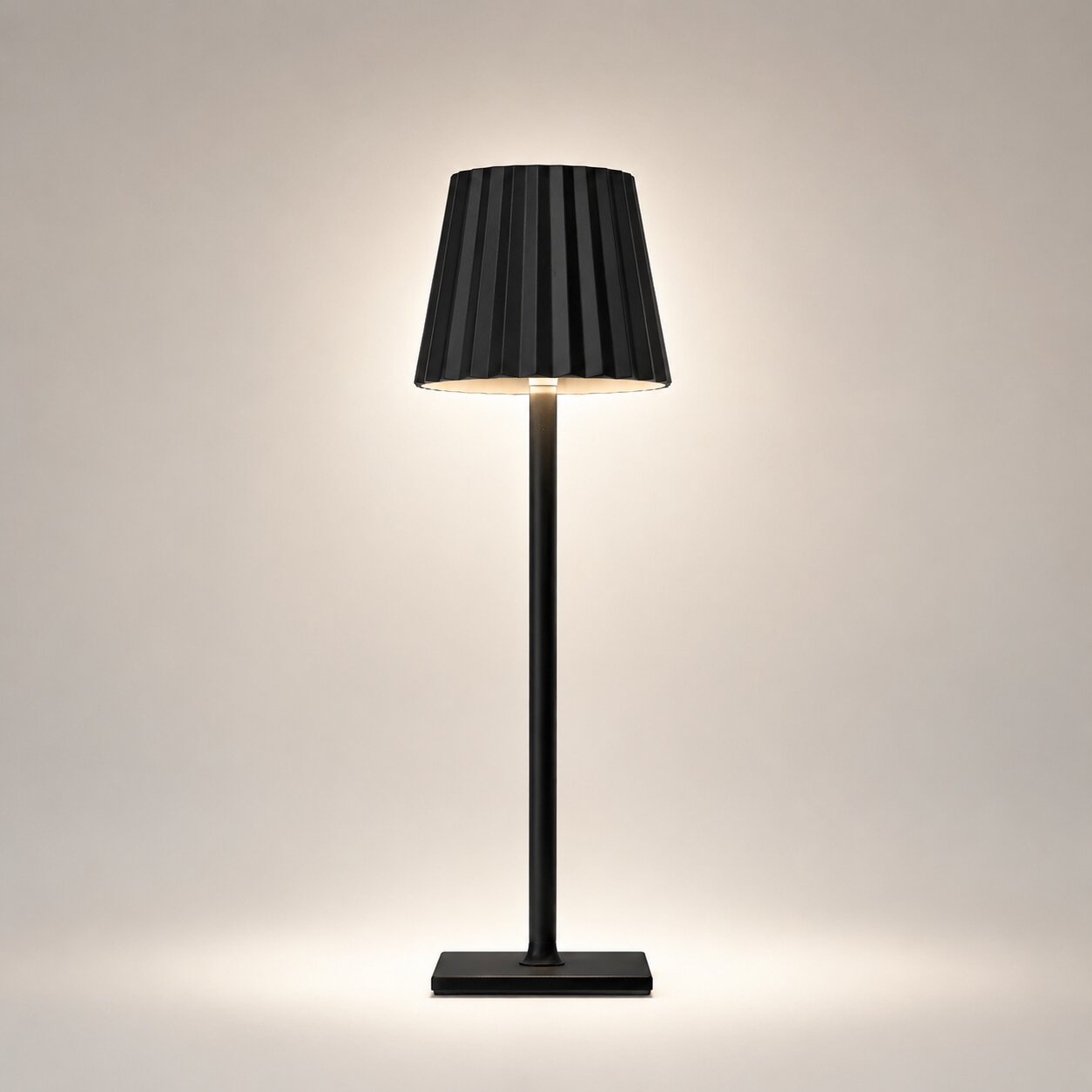 Lampada da tavolo senza fili | Lampada per soggiorno | Moderno lampada da tavolo con batteria | VelaLume
