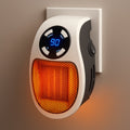 Termoventilatore in ceramica | Riscaldamento per presa | Mini termoventilatore silenzioso | ThermoDock