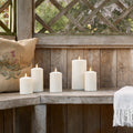 Candele LED da Esterno | Candele con Timer | 3 Pezzi | KerzenNest