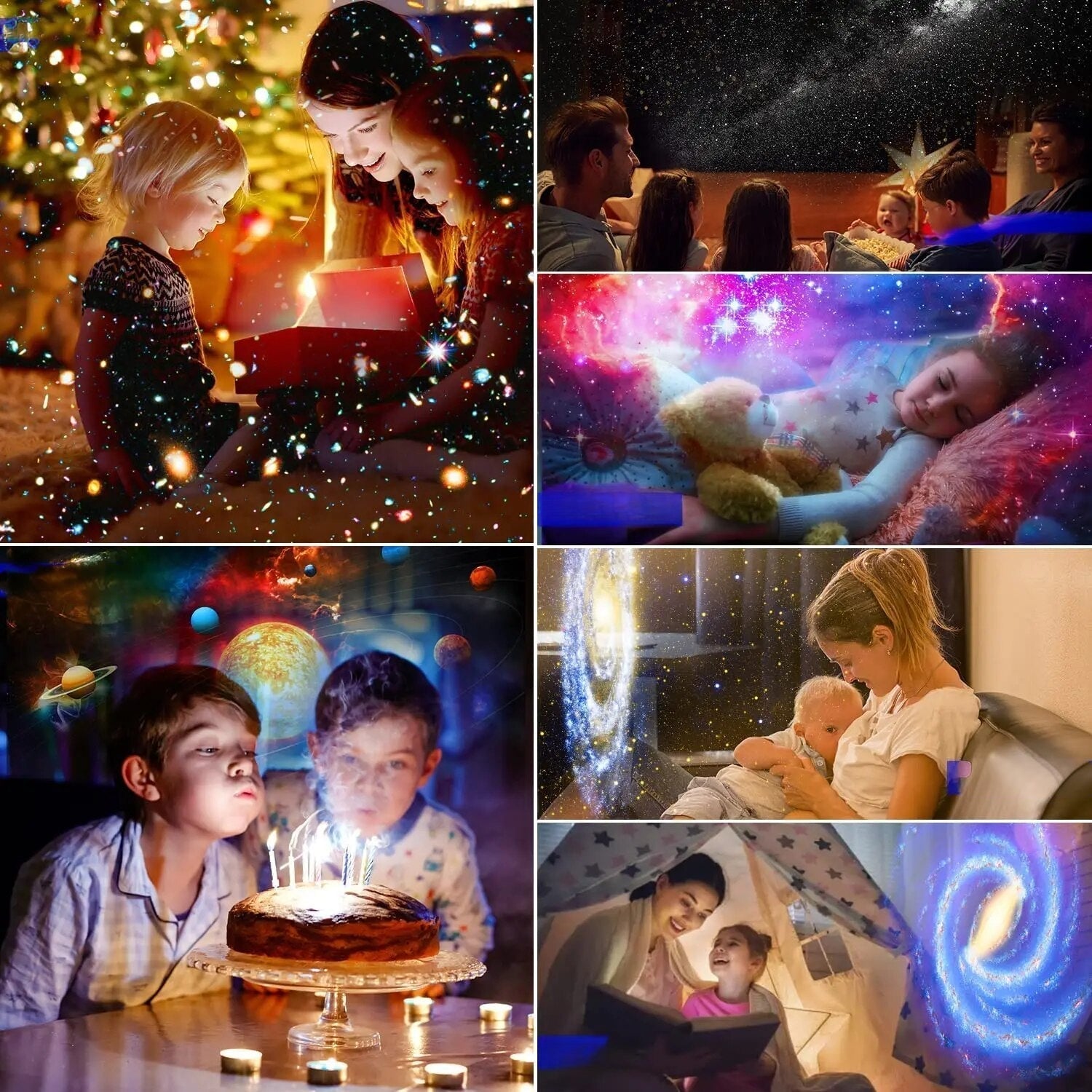 Proiettore di Stelle | Proiettore di stelle per una luce stellare rilassante a casa | KosmoLicht
