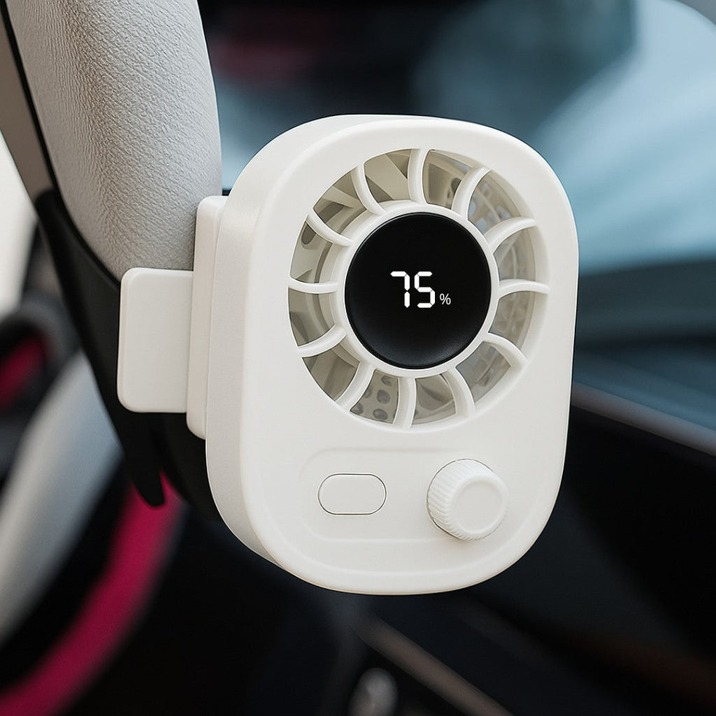 Mini Ventilatore Clip con Batteria | Ventilatore Piccolo e Silenzioso | CoolBuddy