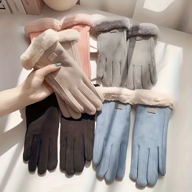 Guanti Donna | Guanti Caldi Invernali con Pelle di Pecora | KuschelHand