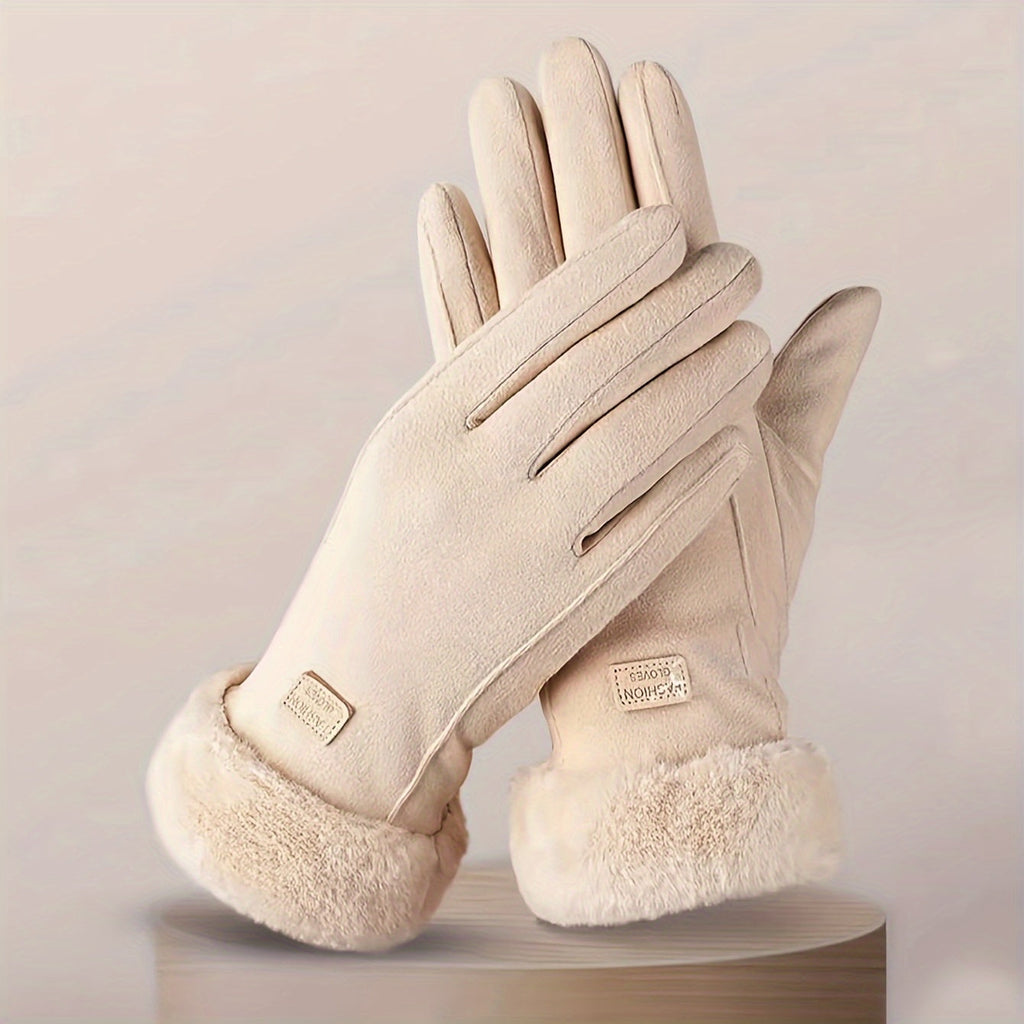 Guanti Donna | Guanti Caldi Invernali con Pelle di Pecora | KuschelHand
