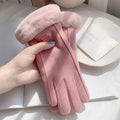 Guanti Donna | Guanti Caldi Invernali con Pelle di Pecora | KuschelHand