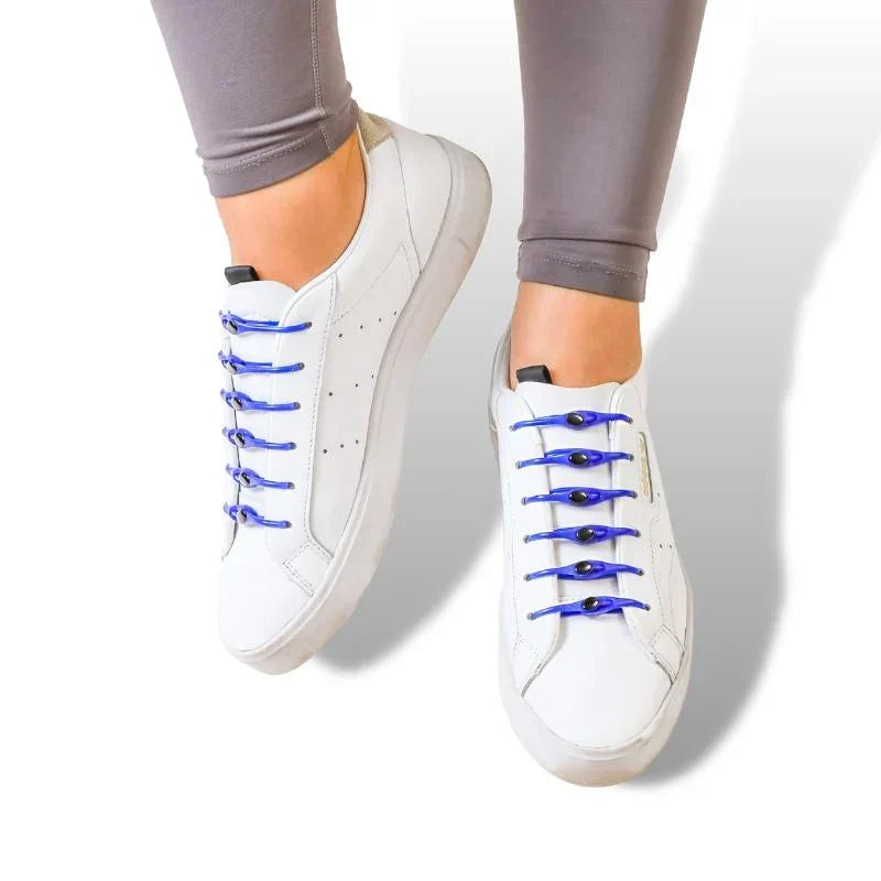 FitLock™ | Lacci elastici senza nodi | 6+6 GRATIS | Per tutte le taglie di scarpe | Sistema di chiusura rapida per vita quotidiana e sport