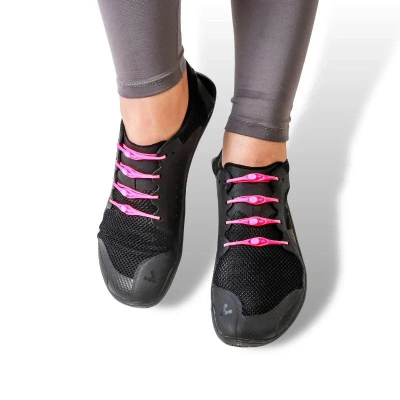 FitLock™ | Lacci elastici senza nodi | 6+6 GRATIS | Per tutte le taglie di scarpe | Sistema di chiusura rapida per vita quotidiana e sport