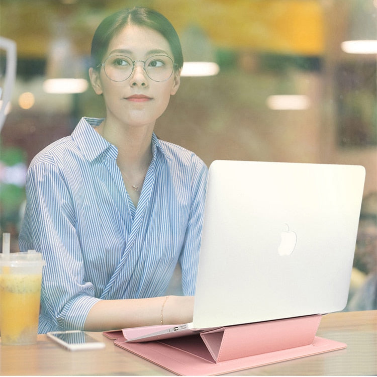 Borsa per laptop e supporto per laptop 2 in 1 | Custodia per laptop e supporto | Borsa con supporto