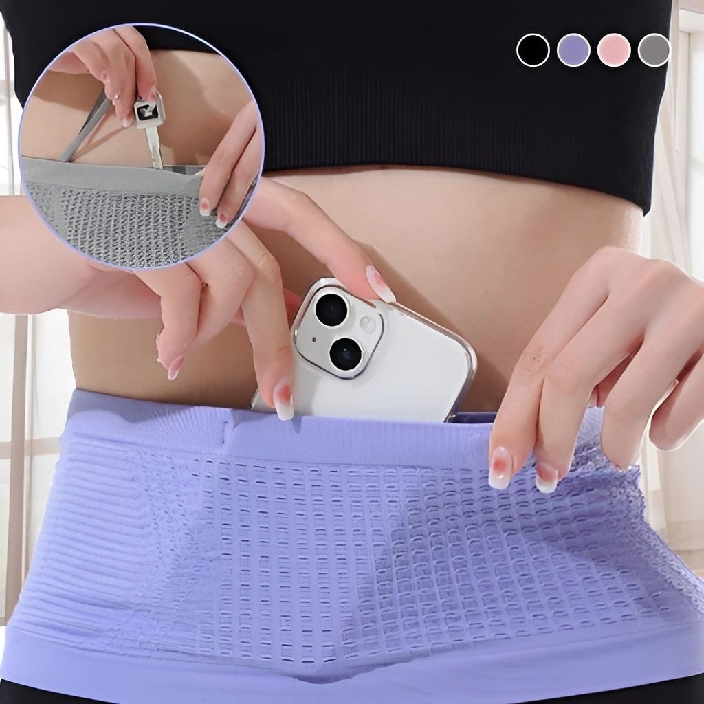 Cintura da corsa con tasca per cellulare per jogging e allenamento | Cintura per uomini e donne | BewegFlex