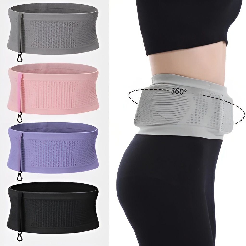 Cintura da corsa con tasca per cellulare per jogging e allenamento | Cintura per uomini e donne | BewegFlex