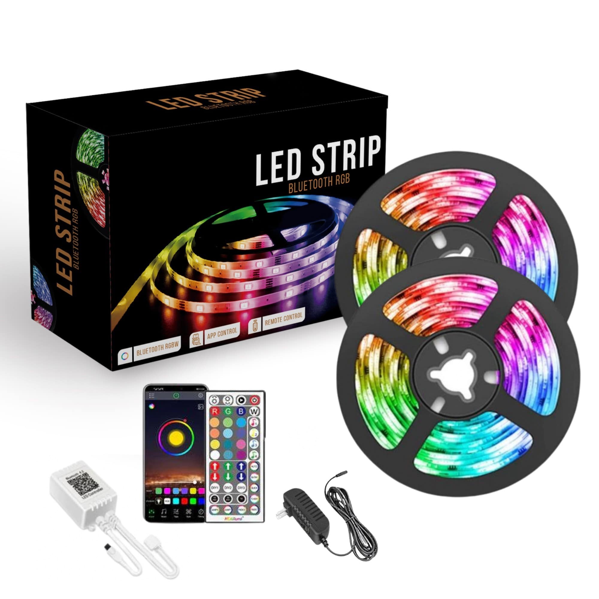 Striscia LED 15 Metri | Striscia LED con App e Telecomando | Illuminazione LED | StreifLux
