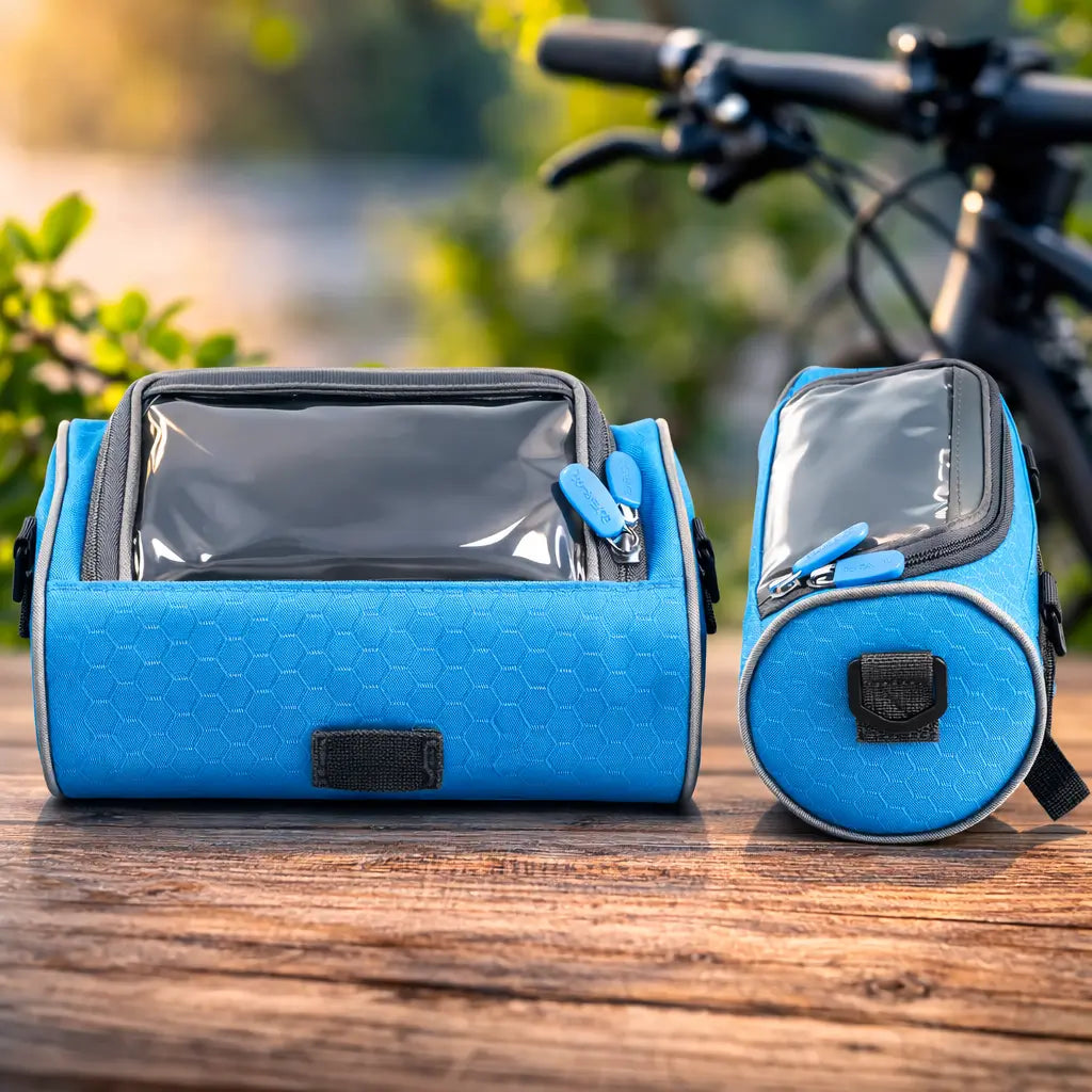 Borsa da manubrio per bicicletta | Borsa impermeabile con touchscreen | Tourix