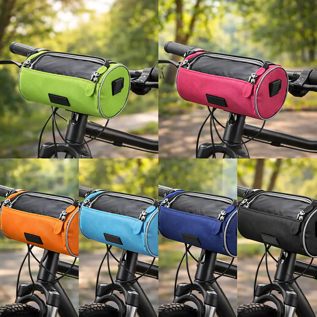 Borsa da manubrio per bicicletta | Borsa impermeabile con touchscreen | Tourix