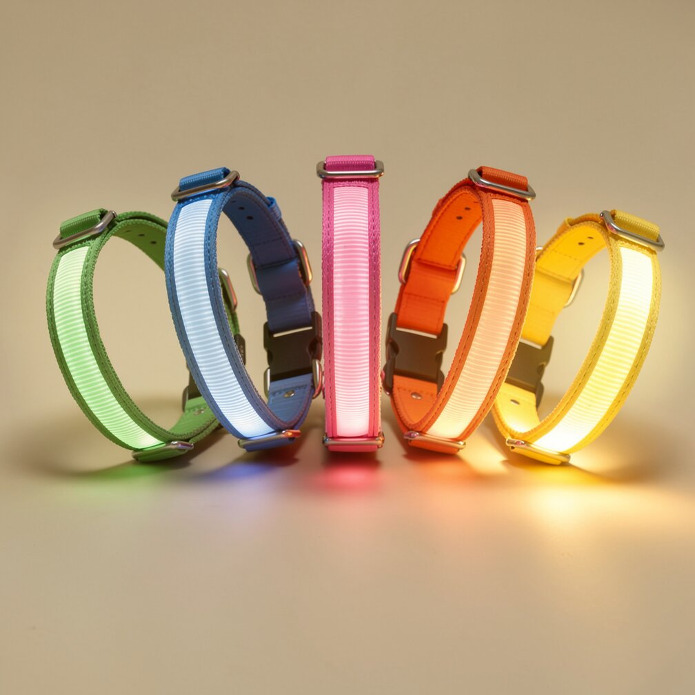 Collare luminoso per cani | Collare LED per cani | GlowHund