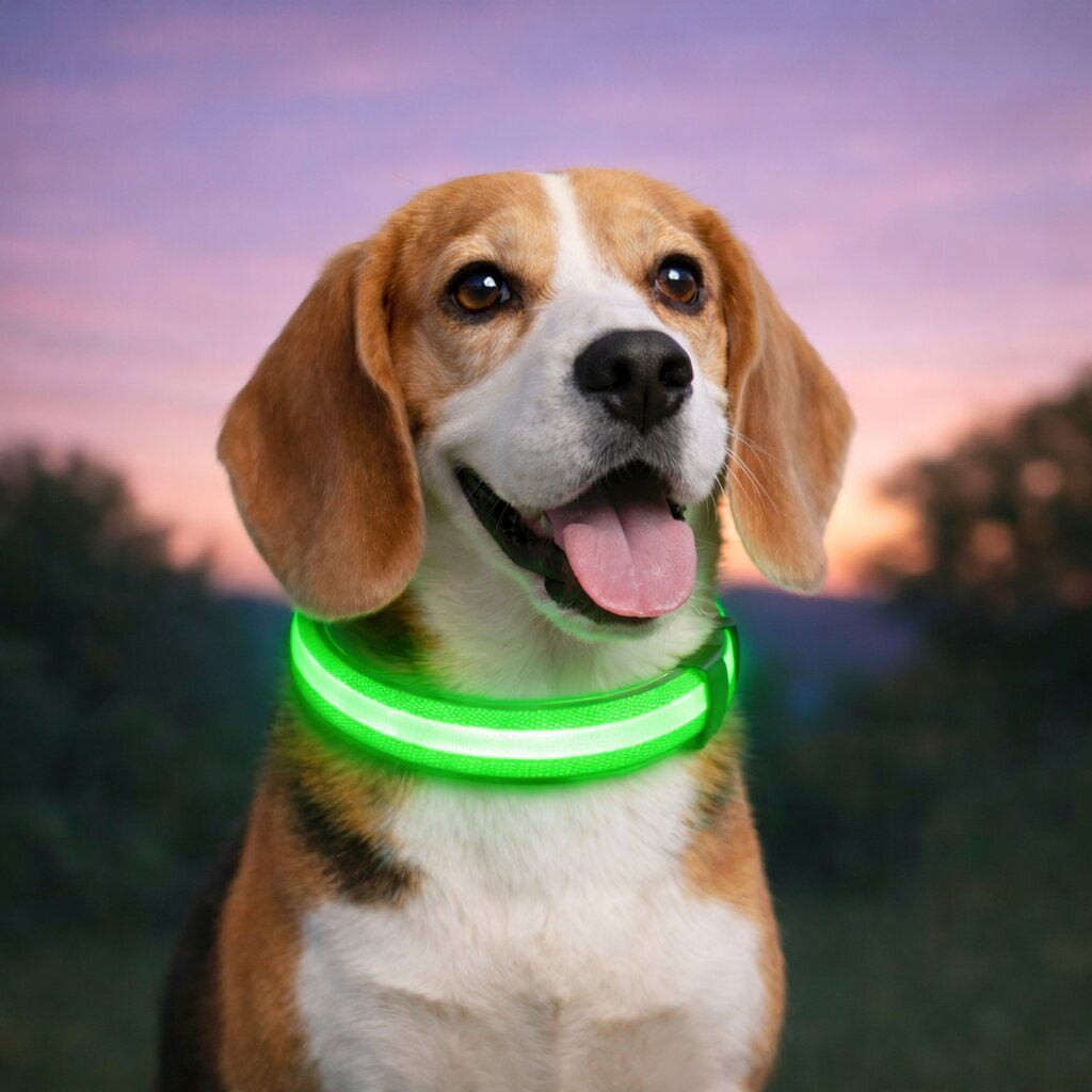 Collare luminoso per cani | Collare LED per cani | GlowHund
