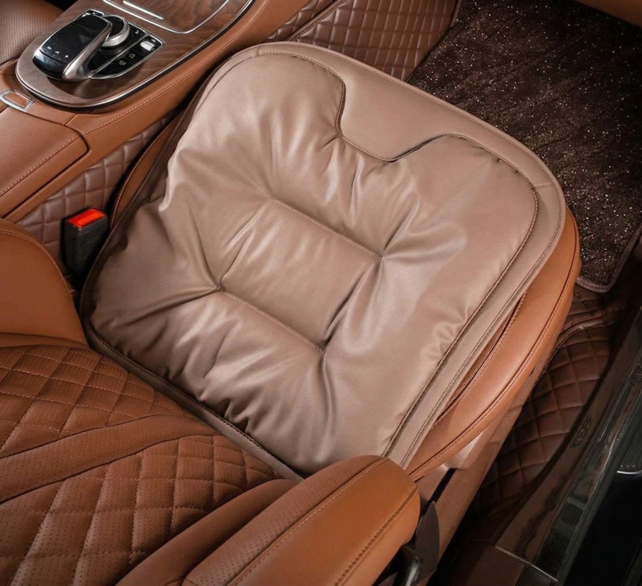 Cuscino Ergonomico per Sedile Auto Memory Foam Supporto Confortevole Universale