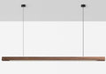 Lampada a sospensione LED in legno regolabile SolaraWood per sale da pranzo