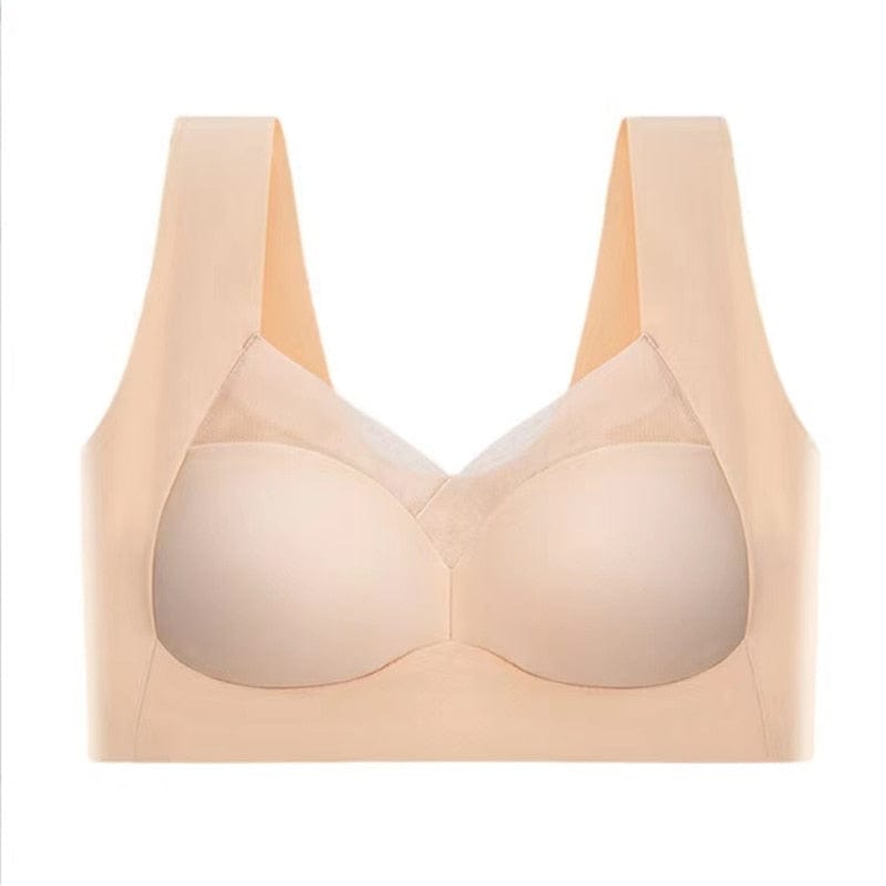SleekChic | Reggiseno senza ferretto | Traspirante, sostenitivo e senza cuciture | Sostegno invisibile per tutto il giorno – 2+1 GRATIS