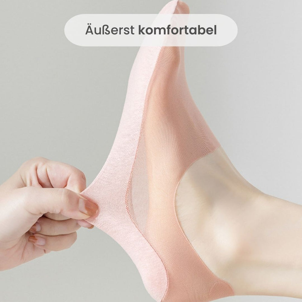 2+3 GRATIS | Comfy - Calze in Seta di Ghiaccio | Invisibili & Traspiranti | Ultraleggere