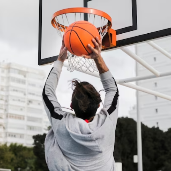 Sandsberg | Pallone da Basket Indoor Silenzioso | Rimbalzo Morbido e Silenzioso