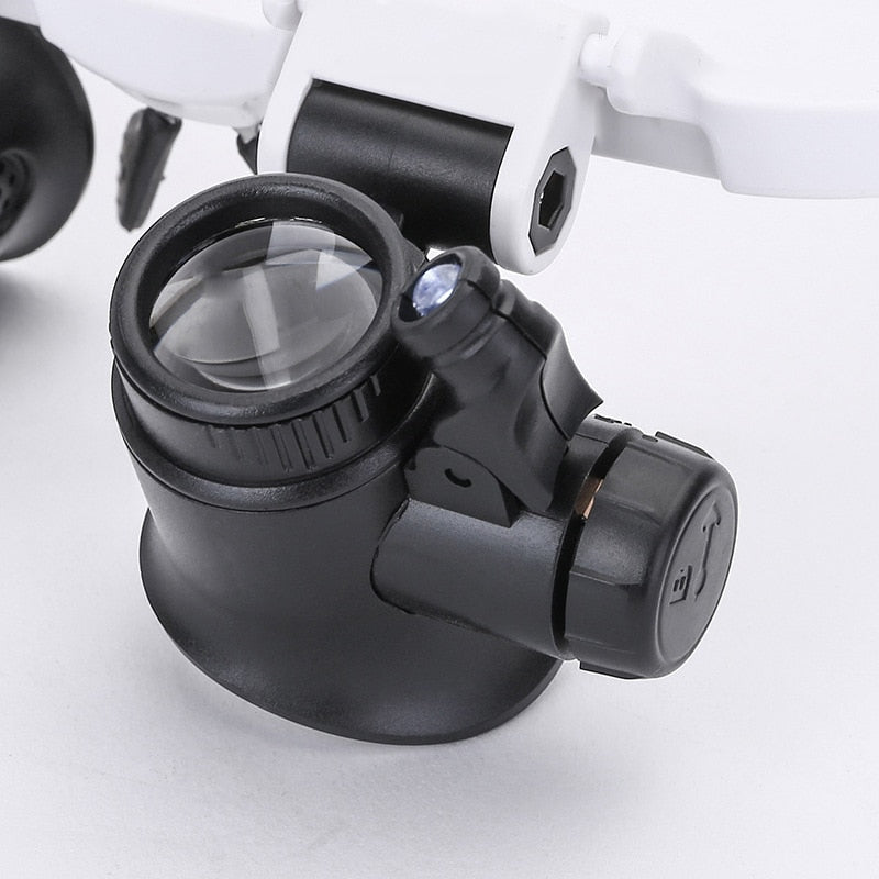 Lenti d'ingrandimento con luce e ingrandimento 8x, 15x & 23x | ZoomSicht
