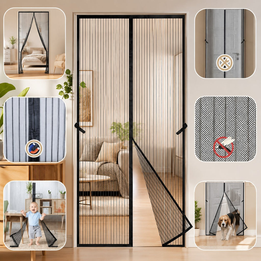 Protezione insetti per porta | Tenda magnetica