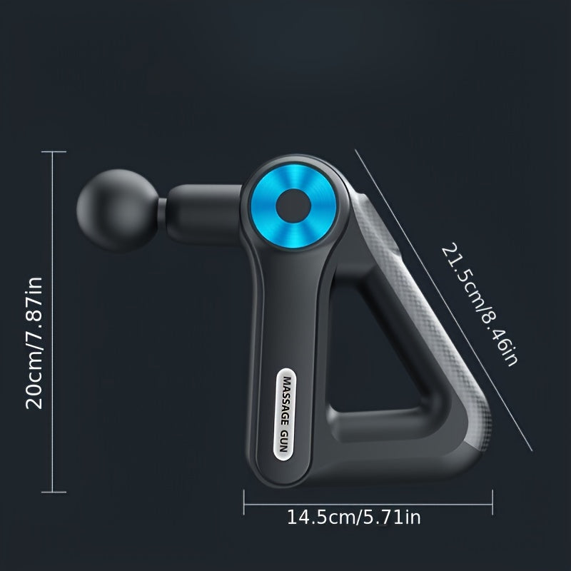 Pistola da Massaggio con 9 Accessori | Dispositivo di Massaggio per Collo, Schiena, Piedi e Altro | Massage Gun | Pulsevia