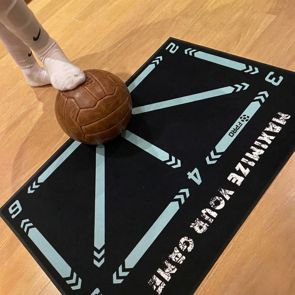 Tappetino da Allenamento Calcio con Percorsi Direzionali e Programma Video