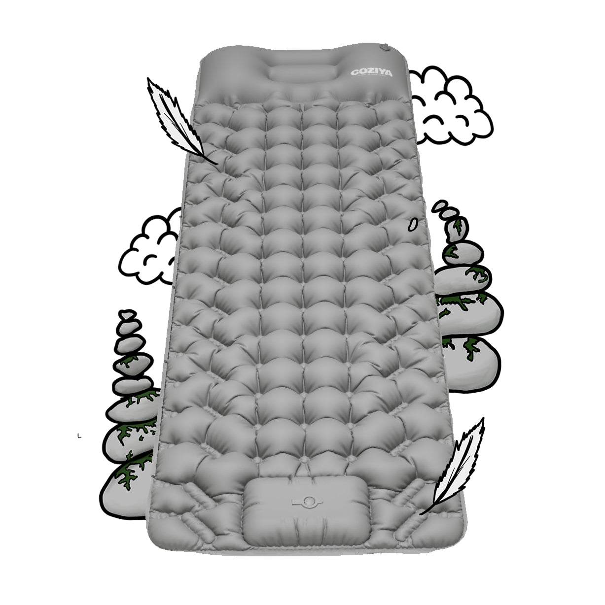 AdventureRest | Materasso gonfiabile automatico