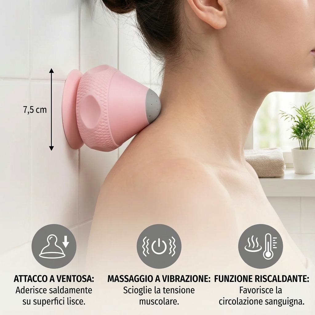 Palla Massaggio con Ventosa per Sollievo Muscolare