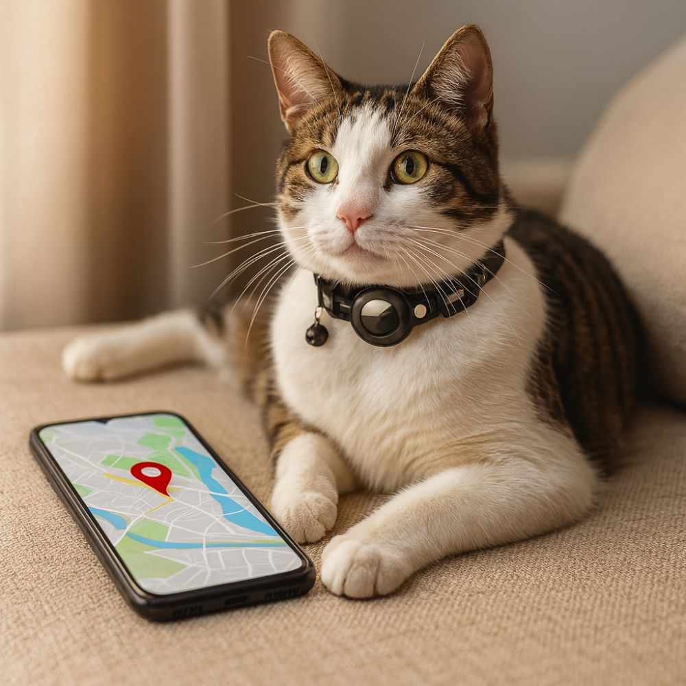 Collare per gatti con GPS e campanella | MiauTrack