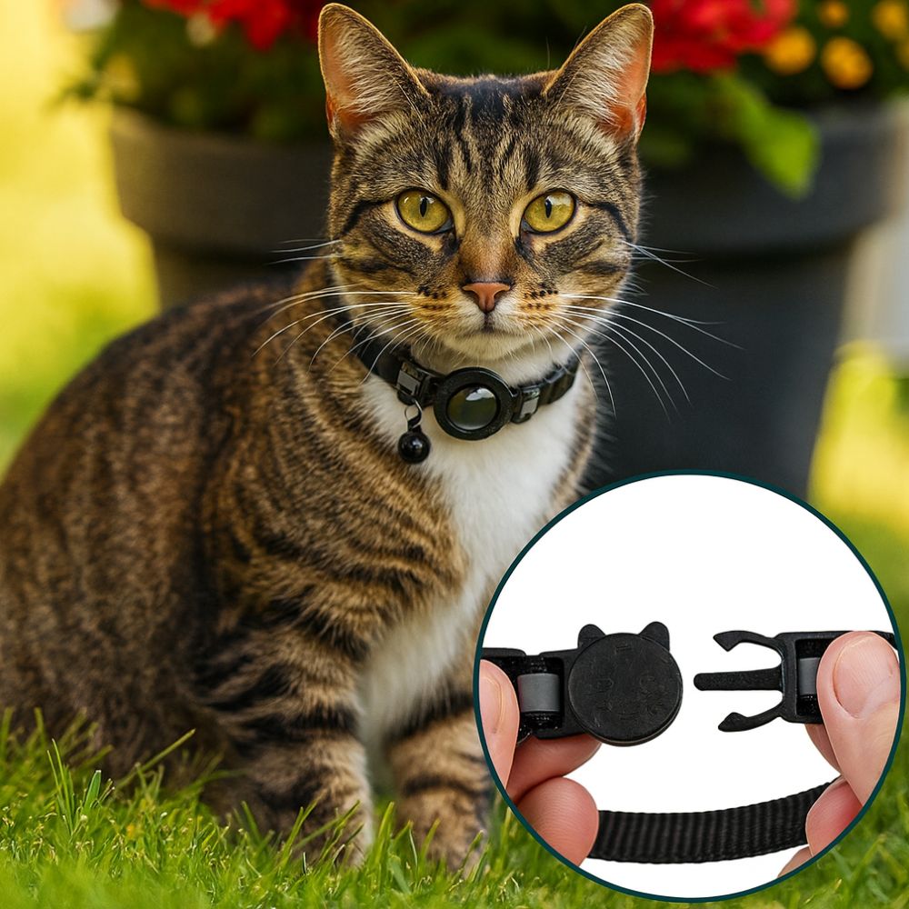 Collare per gatti con GPS e campanella | MiauTrack