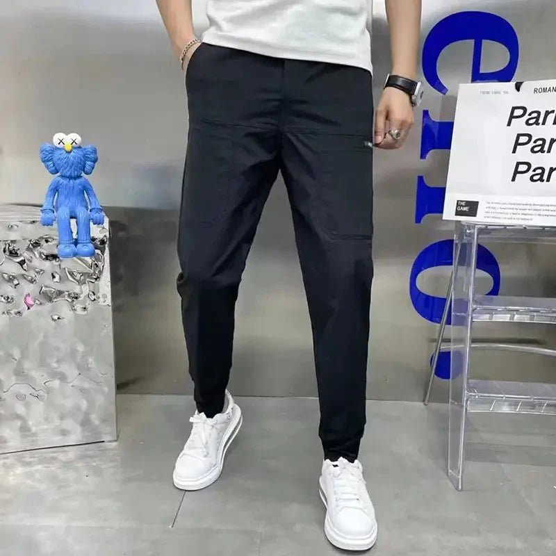 Pantaloni Casual Multi-Pocket