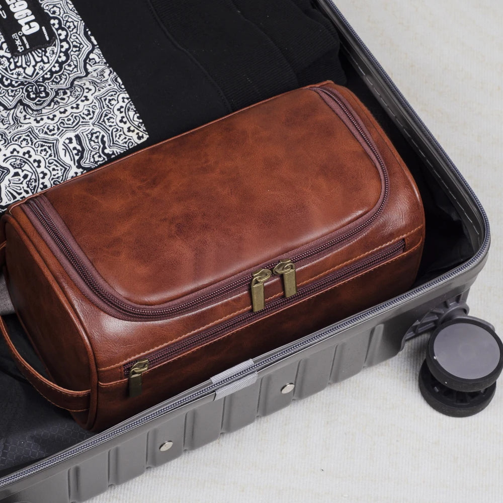 Premium pochette da viaggio in pelle