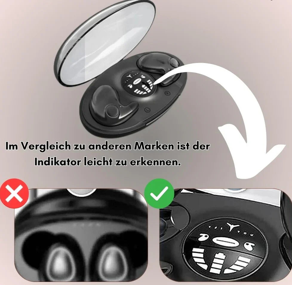 Cuffie per Dormire e Quotidiano | Cuffie Bluetooth Ultra Sottili | Cuffie per Dormire | DreamBuds