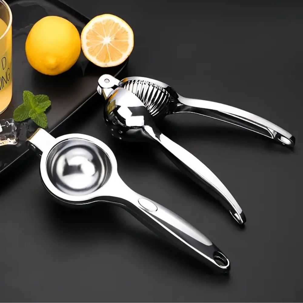 Orangepresse | Pressa Manuale per Succo | Pressa per Limoni in Acciaio Inossidabile | Saftique